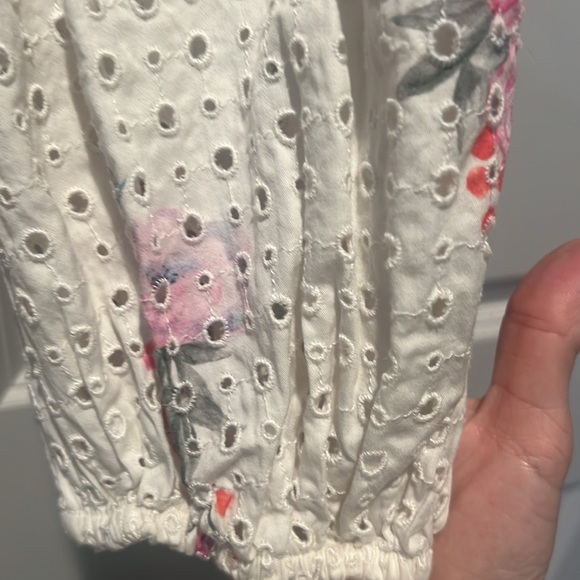 Loveshack Fancy Kinda Crop Wrap Top, Spanish Lavendar, in XS. - Picture 7 of 10